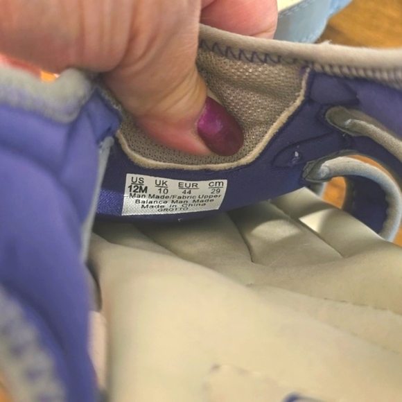 Ryka Women's Light Gray and Purple Sandals Hiking Trail Swim Outdoor New! Sz.12M - Picture 8 of 10